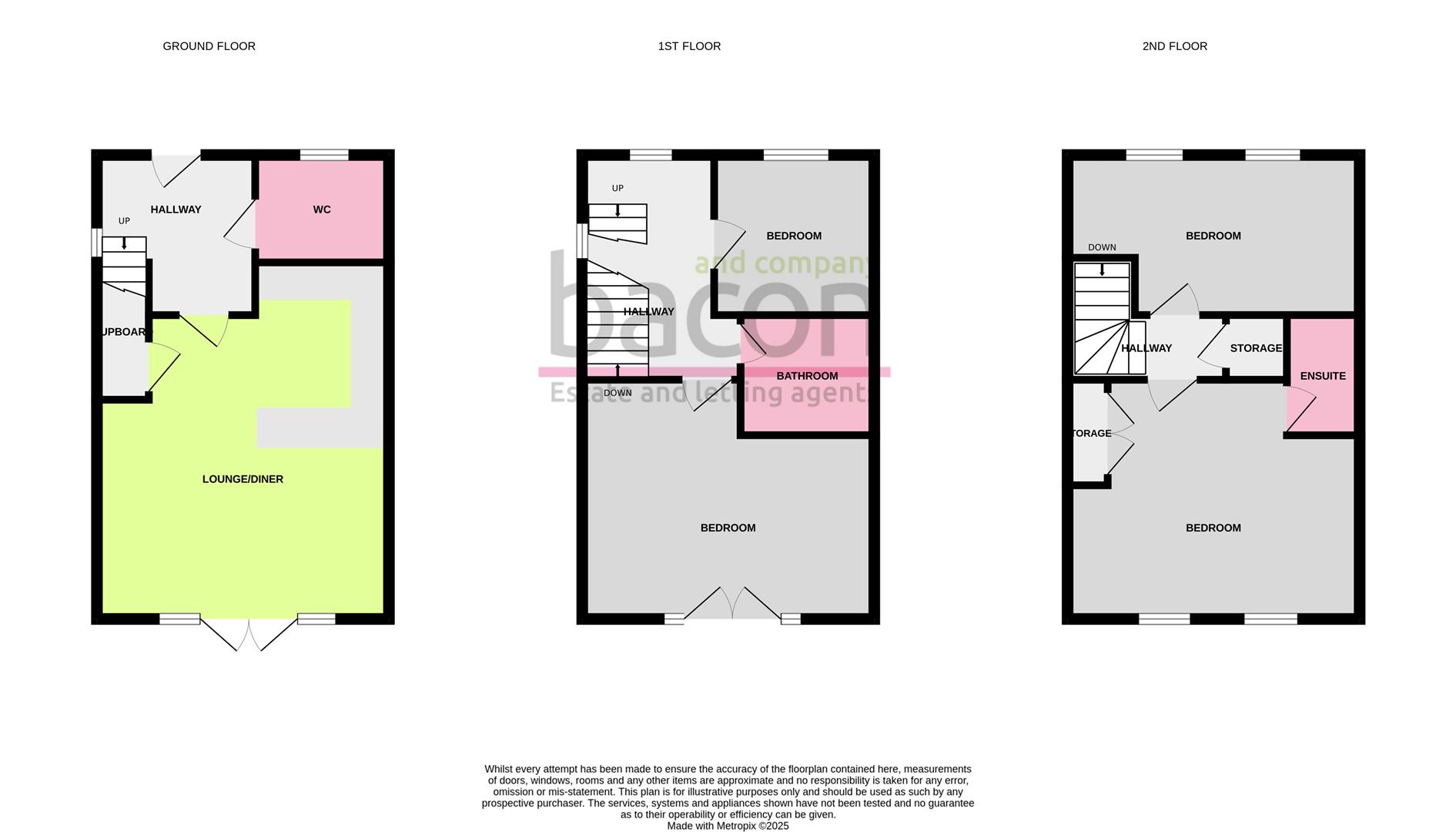 Floor Plan | House - Semi-Detached | Coppice Road, Worthing | For Sale